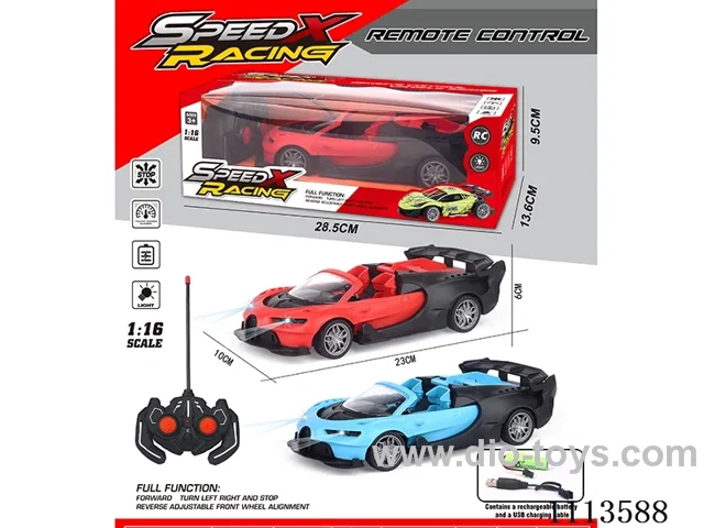 4ch 27MHZ rc car 1:16 included battery