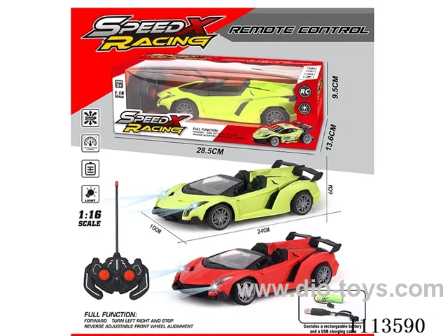 4ch 27MHZ rc car 1:16 included battery