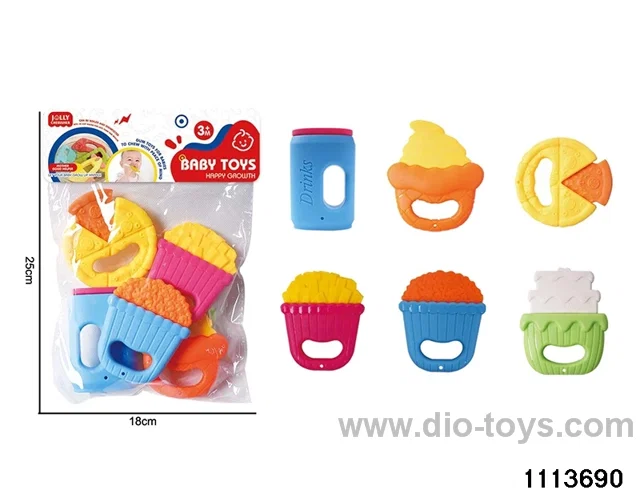 6pcs Teether Playset