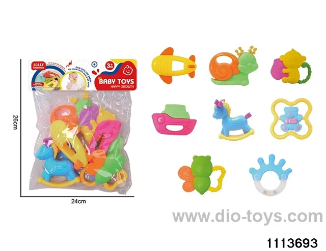 8pcs Teether Playset