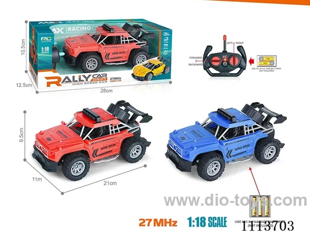 27MHz 1:18 4ch rc car not included battery