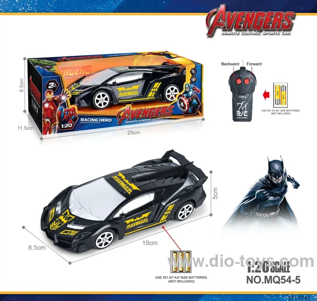 27MHz 1:20 2ch rc car not included battery