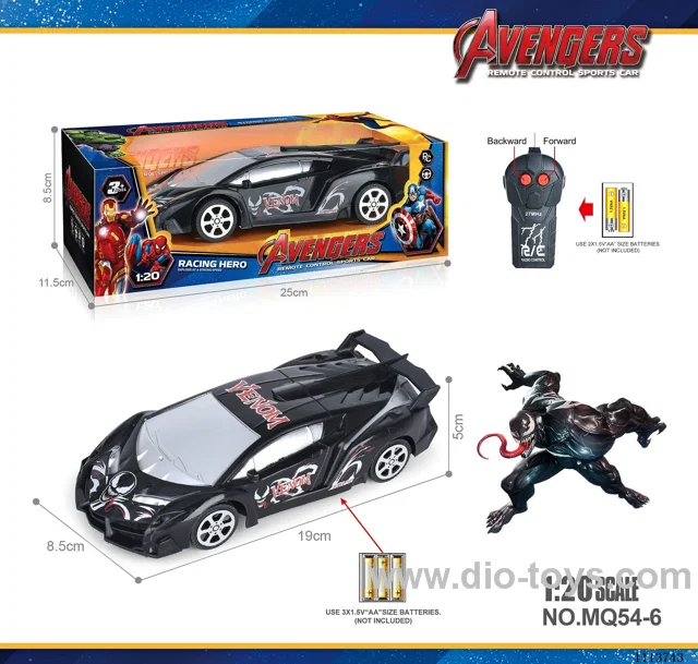27MHz 1:20 2ch rc car not included battery
