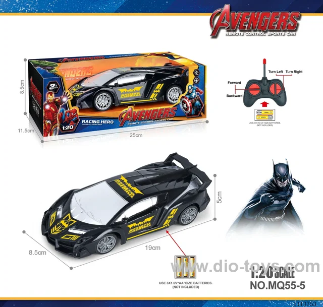 27MHz 1:20 4ch rc car not included battery