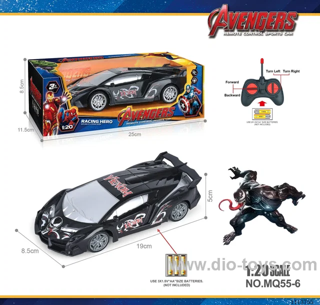 27MHz 1:20 4ch rc car not included battery