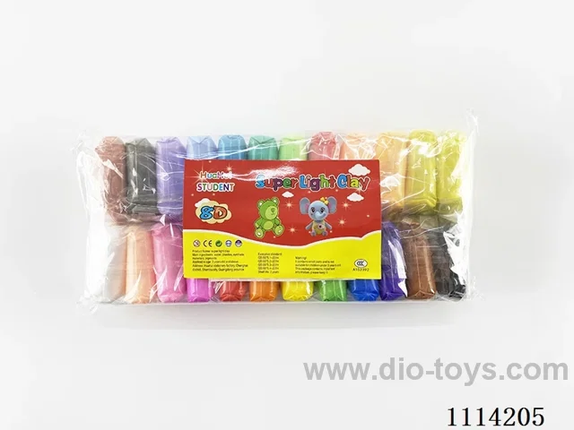 Small 24 color clay