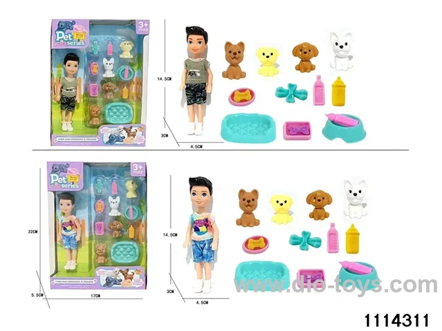 5 inch Barbie Set