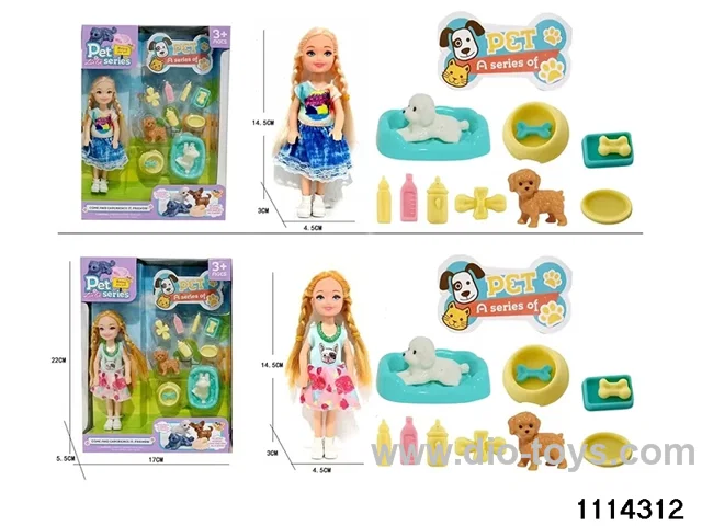 5 inch Barbie Set