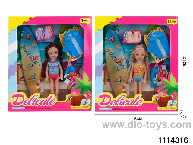 5 inch Barbie Set