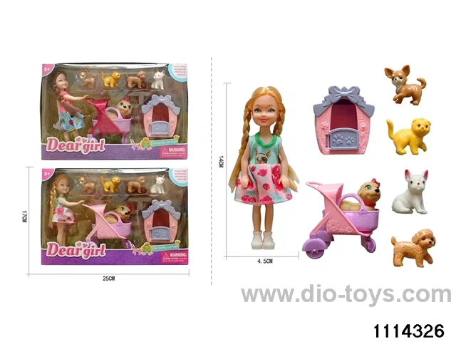 5 inch Barbie Set