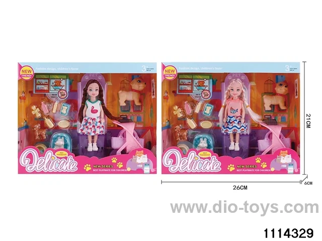 5 inch Barbie Set
