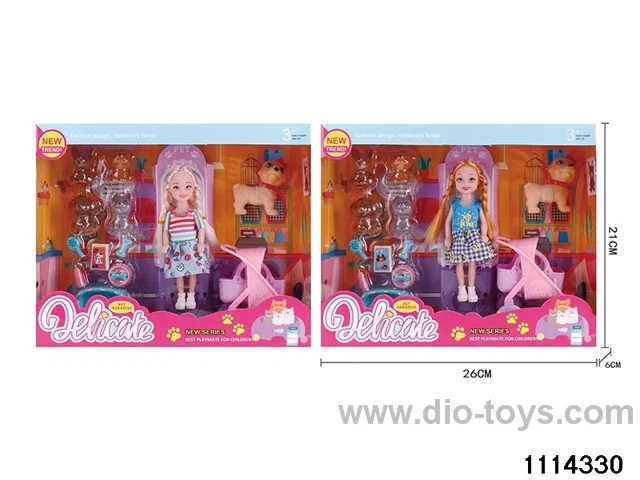 5 inch Barbie Set
