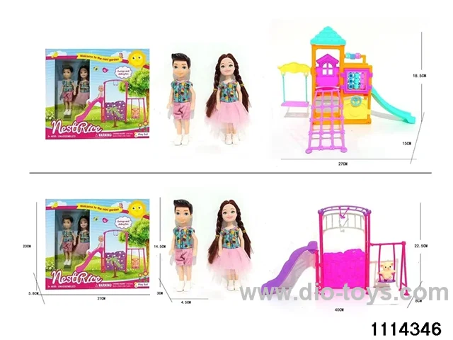 5 inch Barbie Set