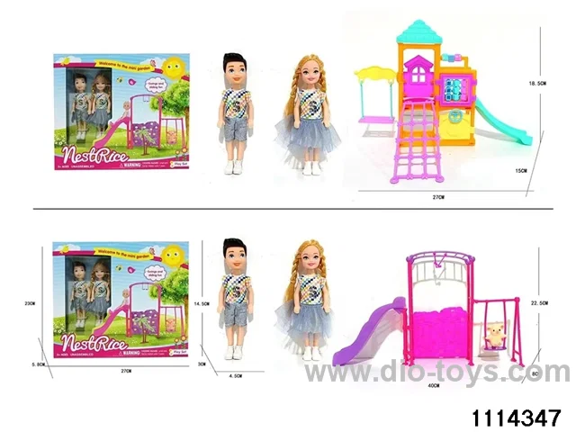 5 inch Barbie Set