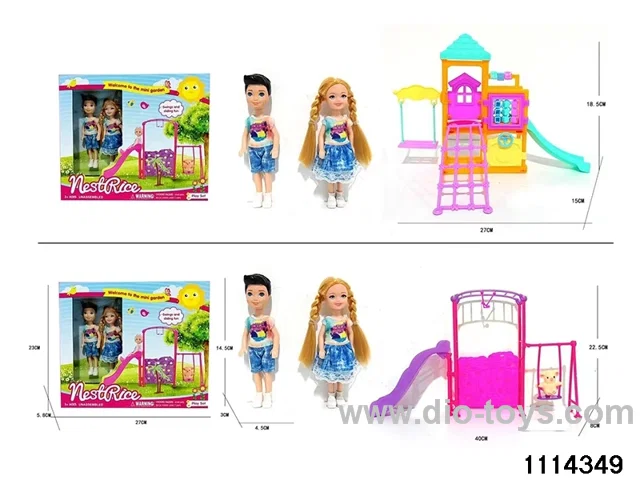 5 inch Barbie Set