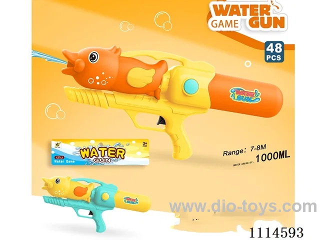 water gun Range 7-8 meters, capacity 1000ML