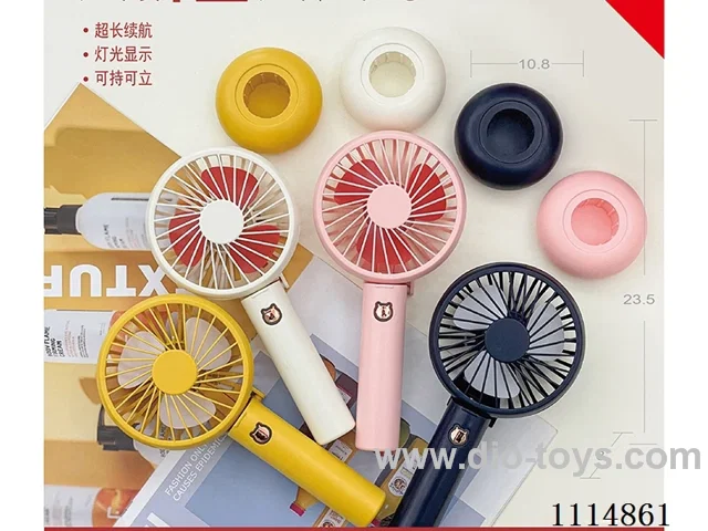 Lithium folding large wind fan three gears wind