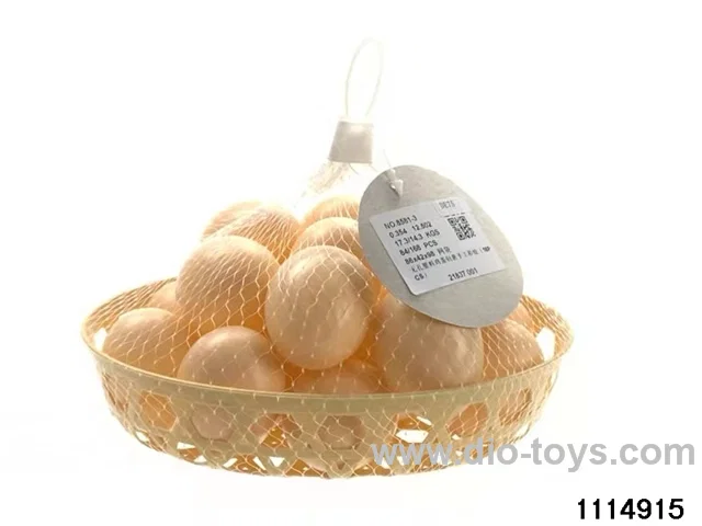 Non-porous Plastic Eggs 18PCS