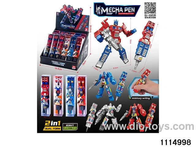 Mecha Transformer Pen
