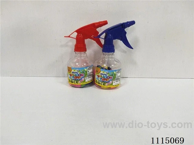Small watering can + water balloon