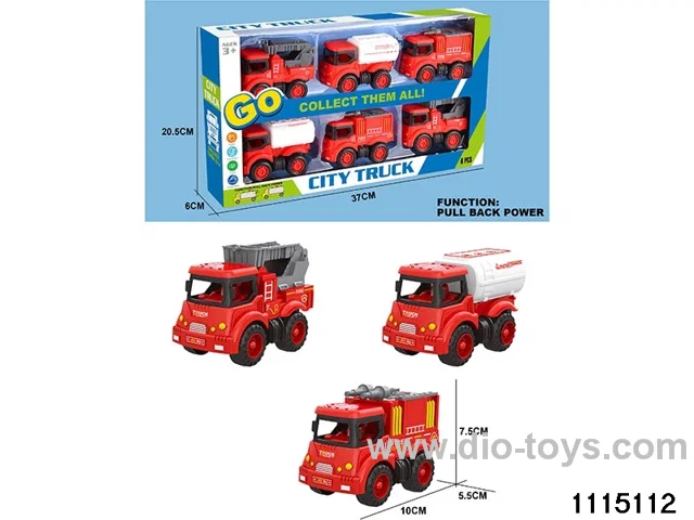 pull back car set