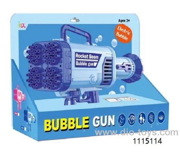 64 hole bubble gun in display box