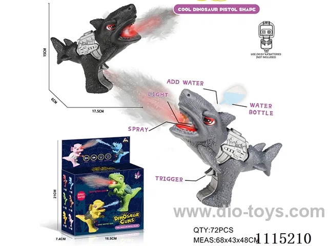 B/O gun with spray