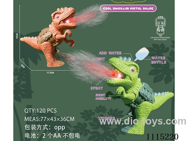 B/O gun with spray