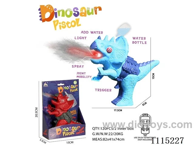 B/O gun with spray