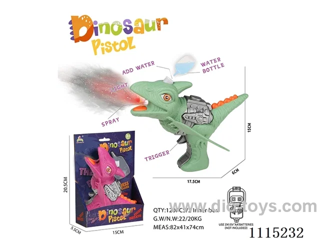 B/O gun with spray