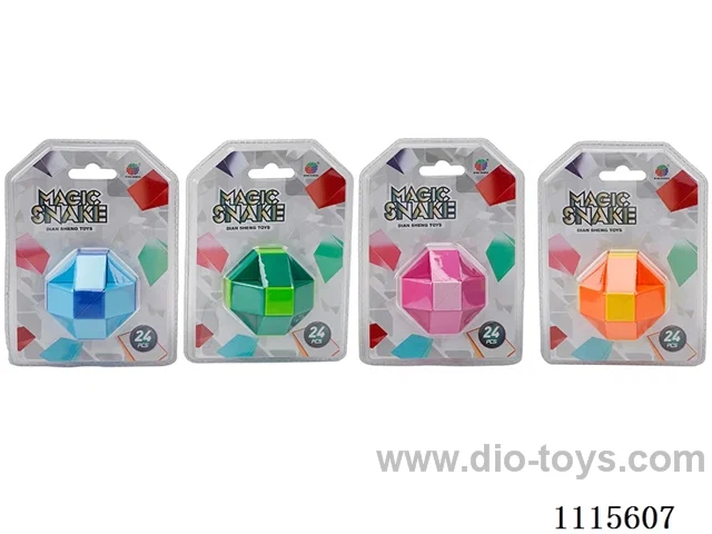 24 sections colorful four mixed magic ruler