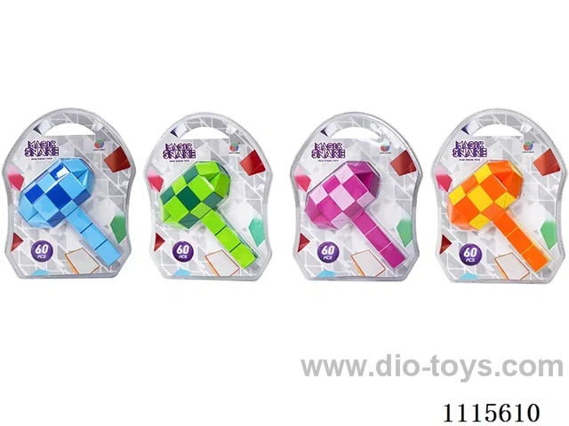 60 sections colorful four mixed magic ruler