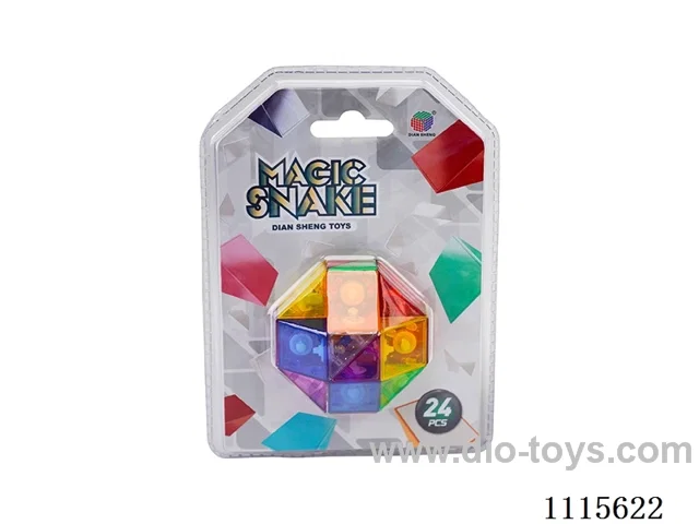 24 pieces of glass magic ruler