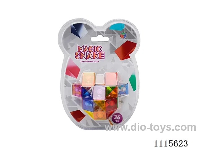 36 sections of glass magic ruler