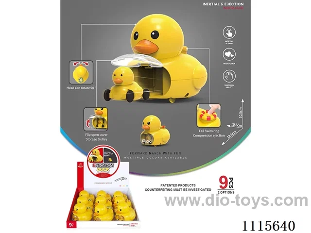 Inertial press catapult duck