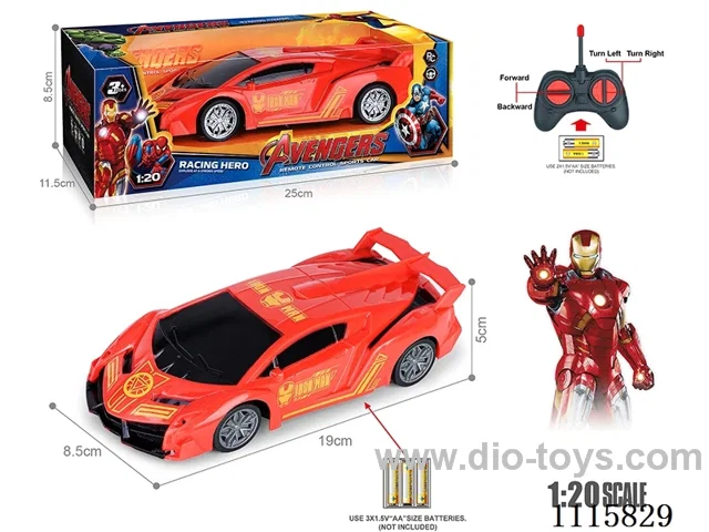 27MHz 1:20 4ch rc car not included battery