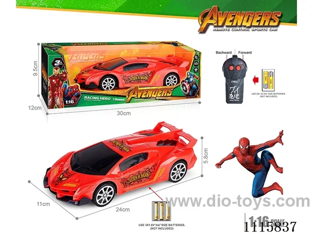 27MHz 1:16 2ch rc car not included battery
