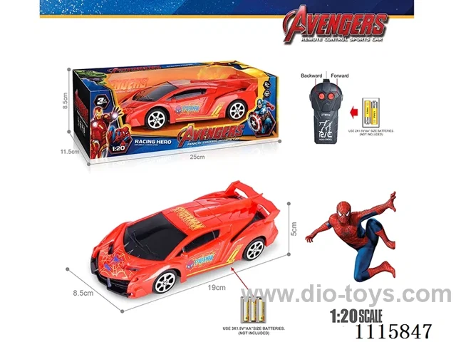 27MHz 1:20 2ch rc car not included battery