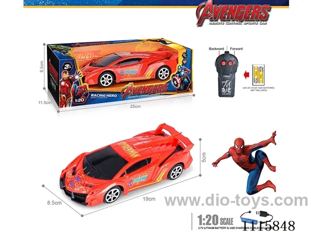 27MHz 1:20 2ch rc car included battery