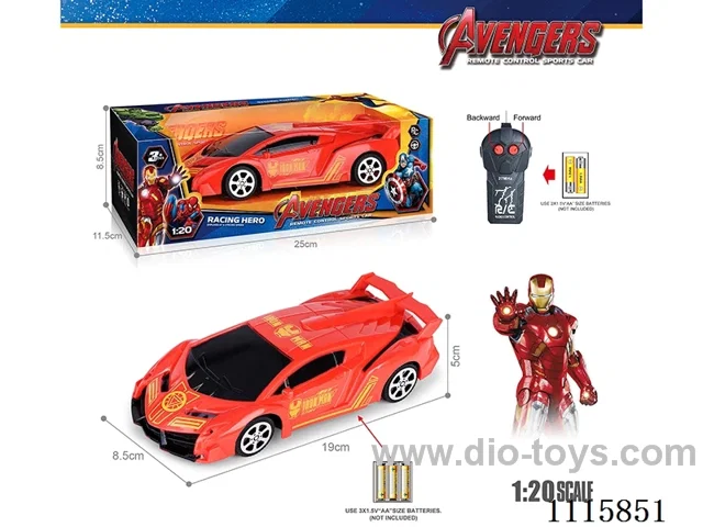 27MHz 1:20 2ch rc car not included battery