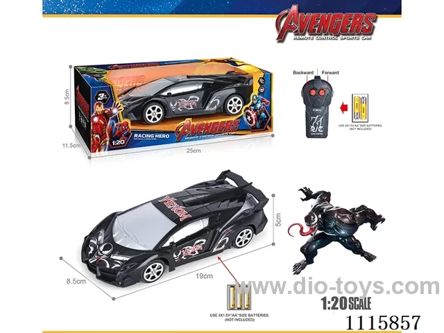 27MHz 1:20 2ch rc car not included battery
