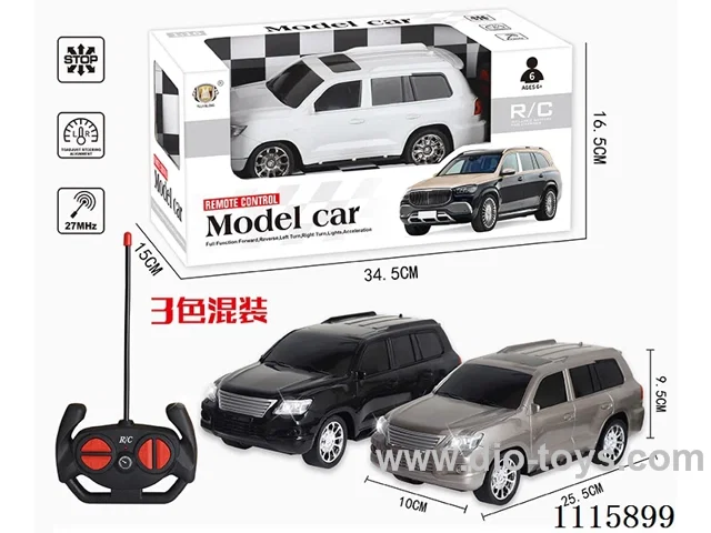 1:16 4ch rc car with light not included battery