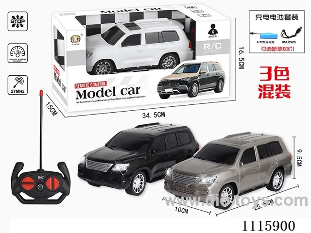 1:16 4ch rc car with light included battery