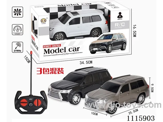 1:16 4ch rc car with light not included battery