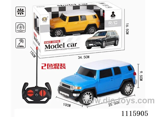 1:16 4ch rc car with light not included battery