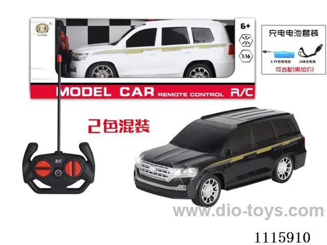 1:16 4ch rc car with light included battery