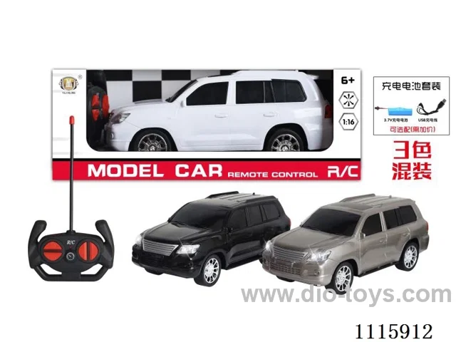 1:16 4ch rc car with light included battery