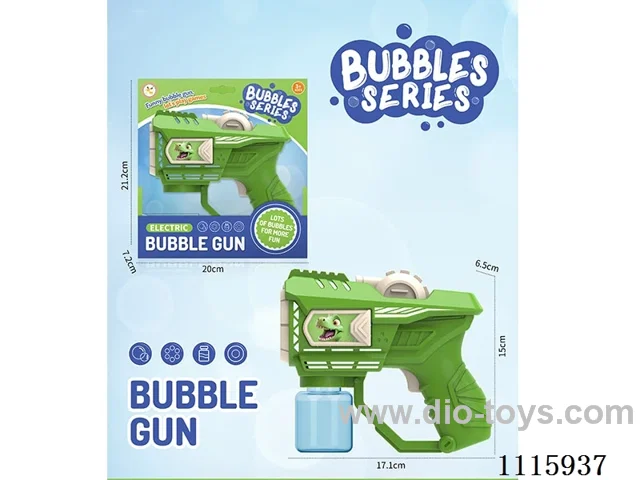 Dinosaur Bubble Gun (6-hole bubble)