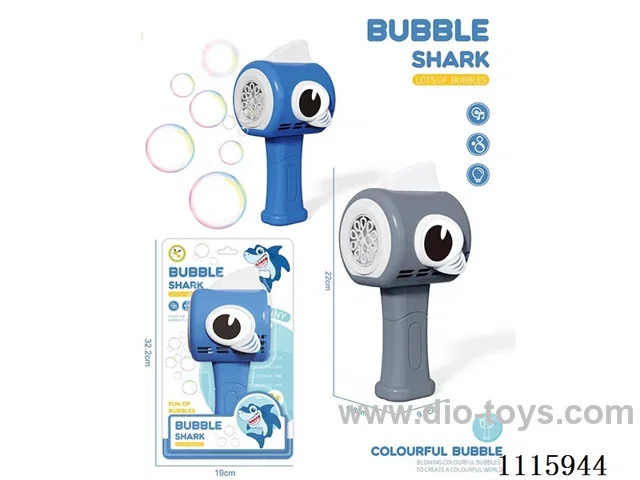 Shark 10-hole electric bubble wand