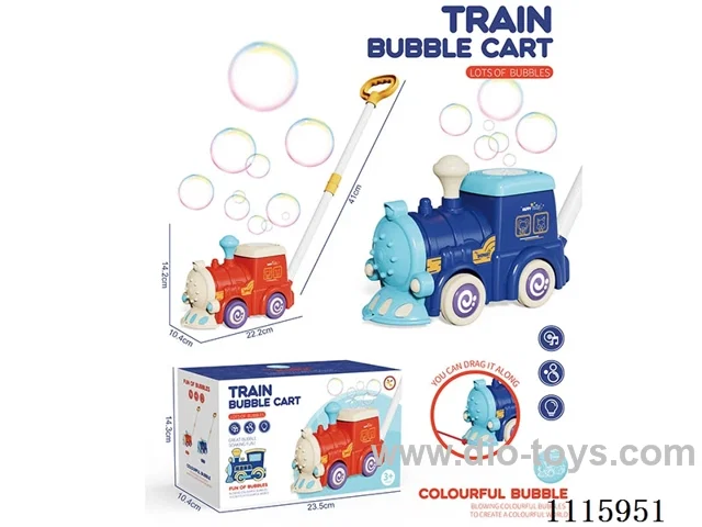 Little push train bubble machine